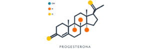 La progesterona y su actividad farmacodinámica